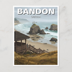 Postal Bandon Oregon Coast Travel