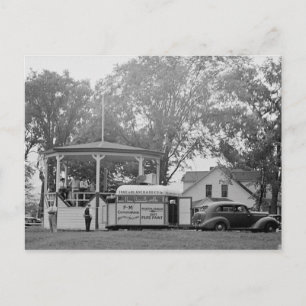 Postal Bandstand, Craftsbury, Vermont Vintage