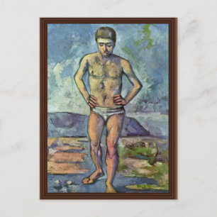 Postal Bañeras De Paul Cézanne (Mejor Calidad)