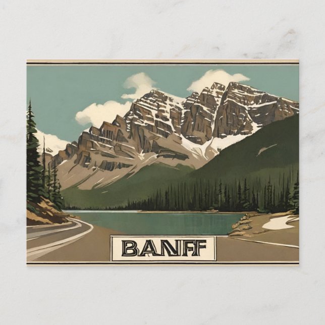 Postal Banff (4) (Anverso)