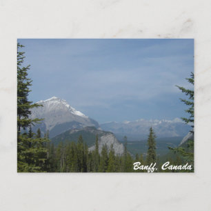 Postal Banff Alberta Canadá, Parque Nacional Canadiense