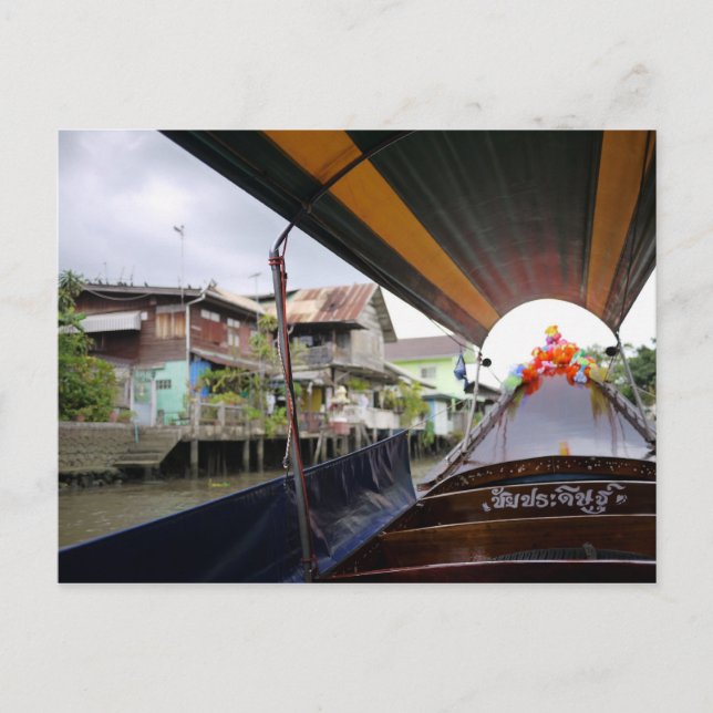 Postal bangkok canal (Anverso)