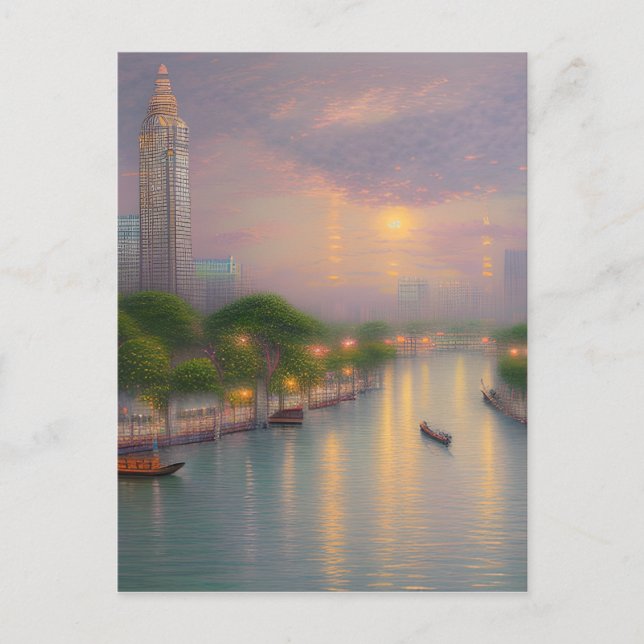 Postal Bangkok es la capital de Tailandia y una de las ci (Anverso)