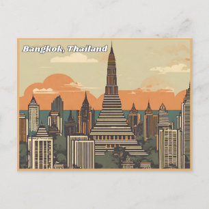 Postal Bangkok Tailandia