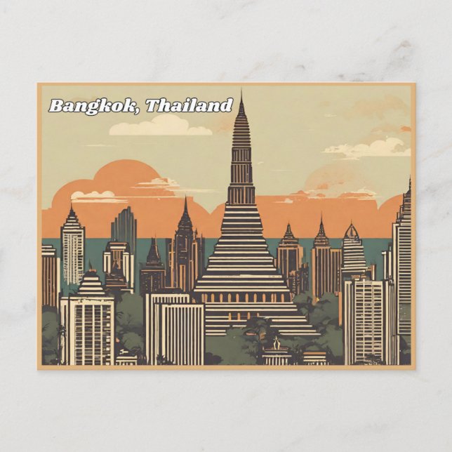 Postal Bangkok Tailandia (Anverso)