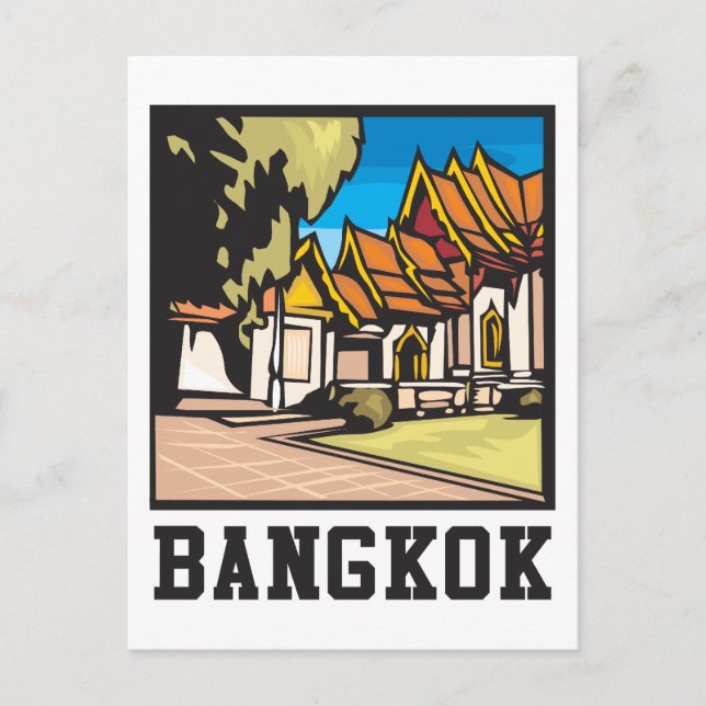 Postal Bangkok Tailandia (Anverso)