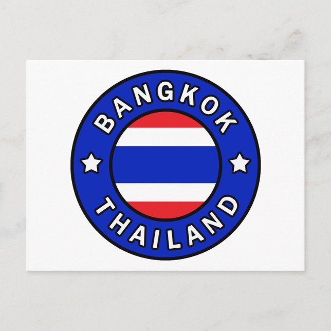 Postal Bangkok Tailandia (Anverso)