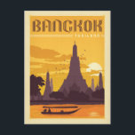 Postal Bangkok, Tailandia<br><div class="desc">Anderson Design Group es una firma de diseño y ilustracion galardonada en Nashville,  Tennessee. El fundador Joel Anderson dirige un equipo de artistas talentosos para crear arte poster original que se parece a las estampas publicitarias tradicionales de los años 20 a los 60.</div>