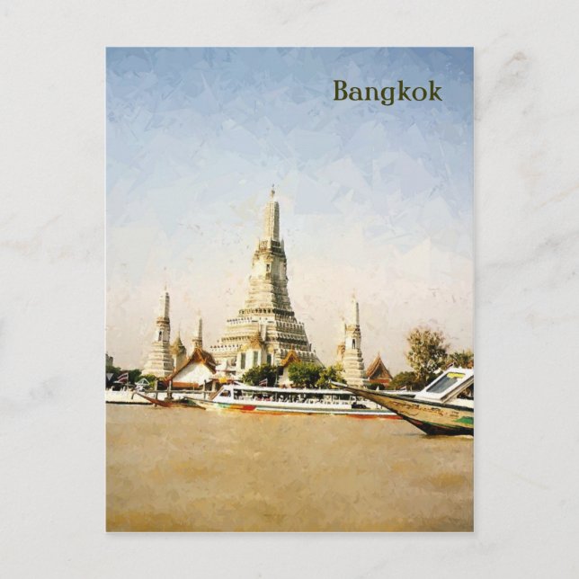 Postal Bangkok, Tailandia (Anverso)
