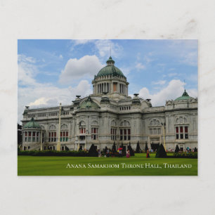 Postal Bangkok Tailandia Viaje Ananta Samakhom Trono