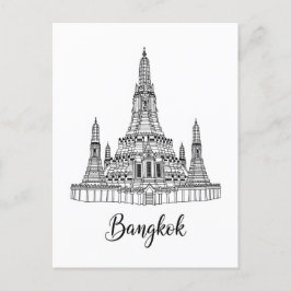 Postal Bangkok Tailandia Wat Arun
