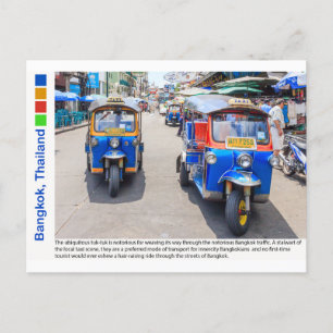 Postal Bangkok, Tuk-tuks de Tailandia