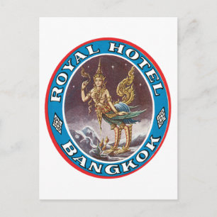 Postal Bangkok Vieja Tailandia