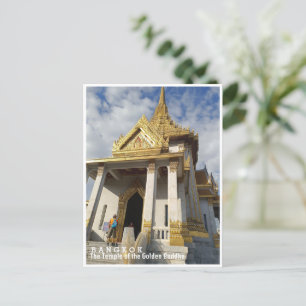 Postal Bangkok, Wat Traimit, Tailandia