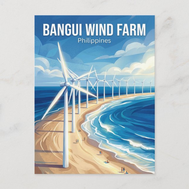 Postal Bangui Windmills Philippines (Anverso)