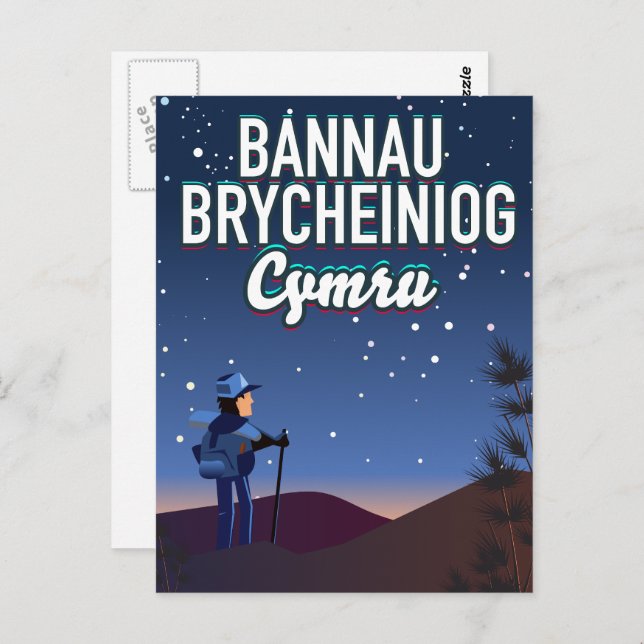 Postal Bannau Brycheiniog Cymru (Anverso / Reverso)