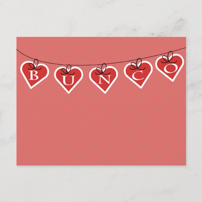 Postal Banner de Bunco Heart (Anverso)
