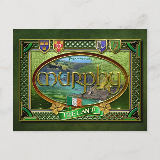 Postal Banner de la familia Murphy (Anverso)
