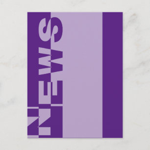 Postal Banner moderno de NOTICIAS + tu trasero. e ideas