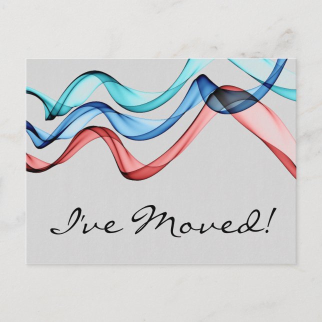 Postal Banners de la cinta de opciones Cambio de direcció (Anverso)