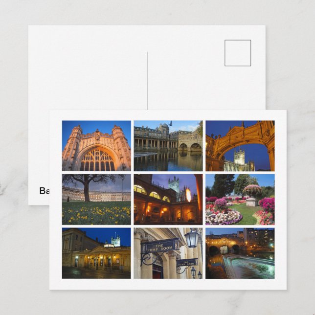 Postal Baño (Anverso / Reverso)