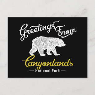 Postal Baño del Parque Nacional de los Cañones