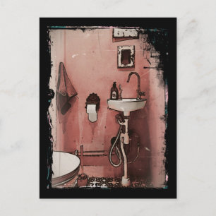 Postal Baño divertido