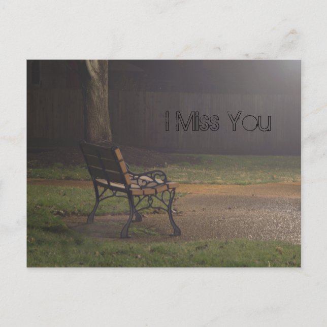 Postal Baño por la noche (Anverso)