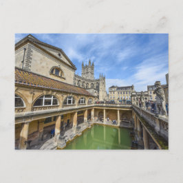 Postal Baños romanos en Bath England