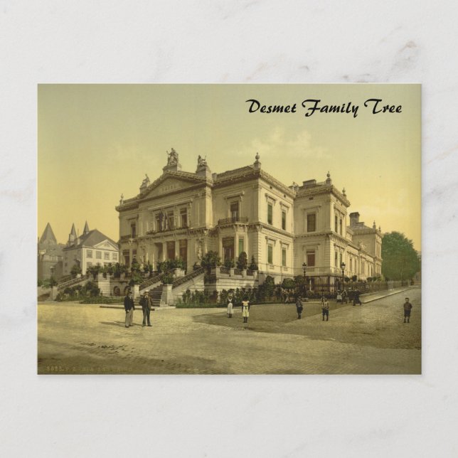 Postal Baños, Spa, Bélgica (Anverso)