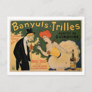Postal Banyuls Trilles Vintage Wine And Art