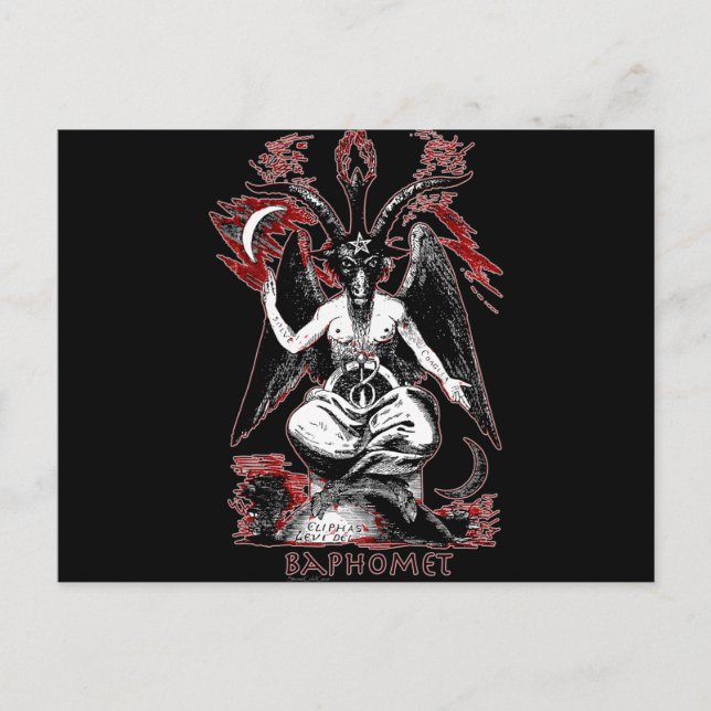 Postal Baphomet (Anverso)
