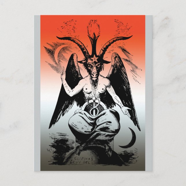 Postal Baphomet (Anverso)