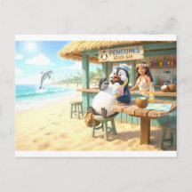 Bar de playa del pingüino