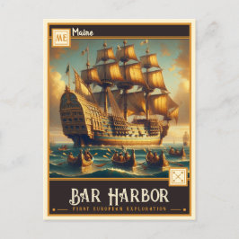 Postal Bar Harbour, Maine | Vintage