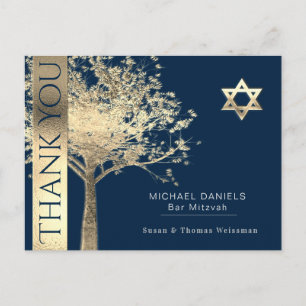 Postal Bar Mitzvah Gracias