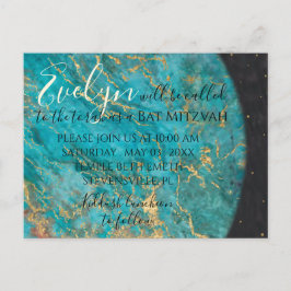 Postal Bar o Bat Mitzvah fuera de este mundo