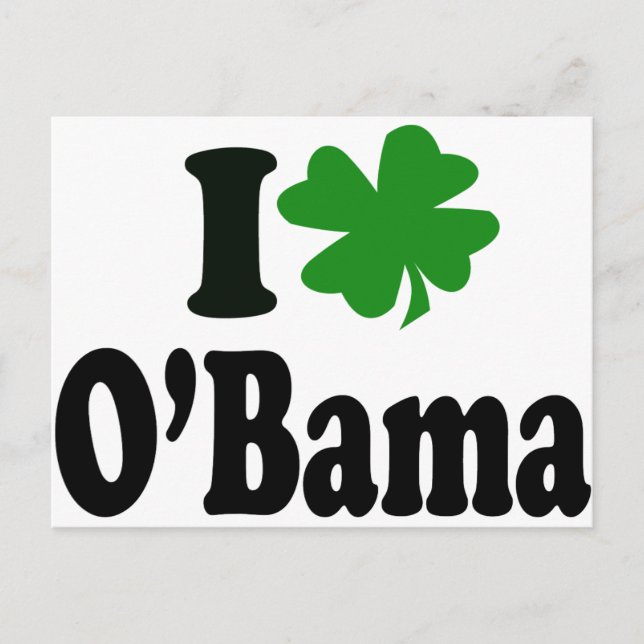 Postal Barack Obama (Anverso)