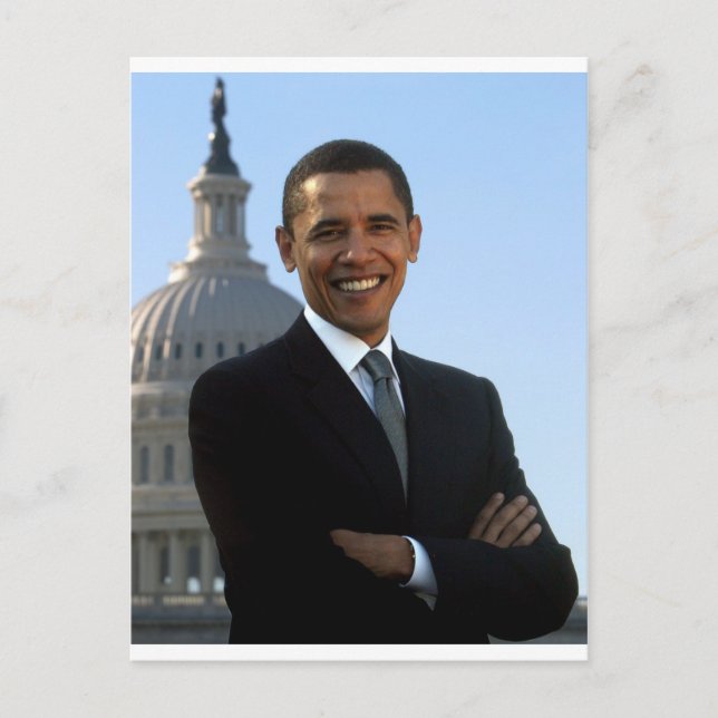 Postal Barack Obama (Anverso)
