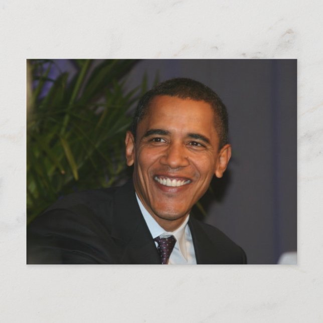 Postal Barack Obama (Anverso)