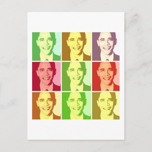 Postal Barack Obama (Anverso)