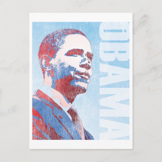 Postal Barack Obama 2008 (Anverso)