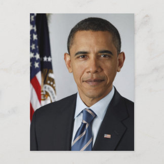 Postal BARACK OBAMA 44º Presidente de los Estados Unidos