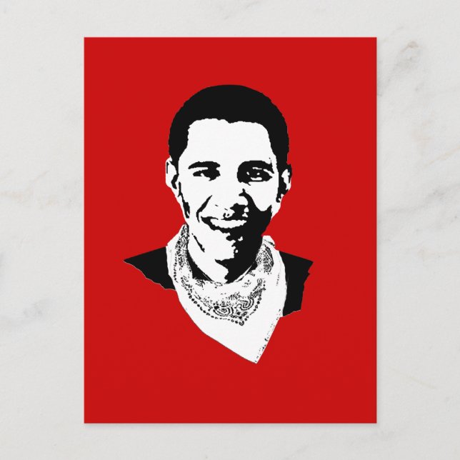 Postal Barack Obama Bandana (Anverso)