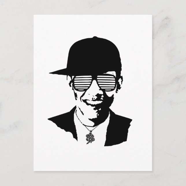 Postal Barack Obama Bling (Anverso)