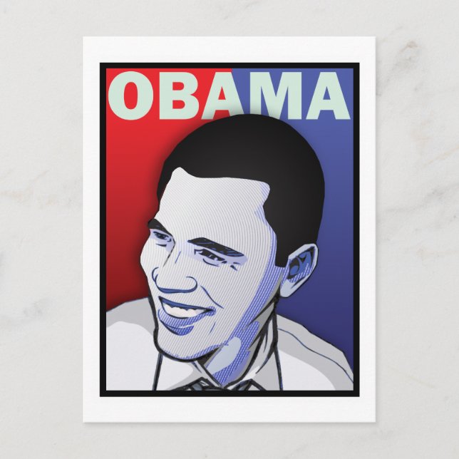 Postal Barack Obama - Ese (Anverso)
