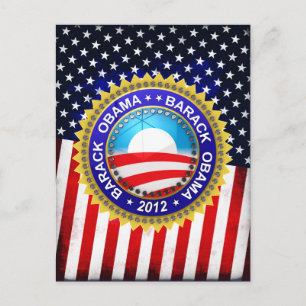 Postal Barack Obama para el presidente 2012