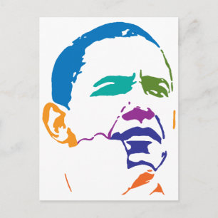 Postal Barack Obama para el presidente 2012