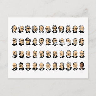 Postal Barack Obama - Presidentes De Los Estados Unidos