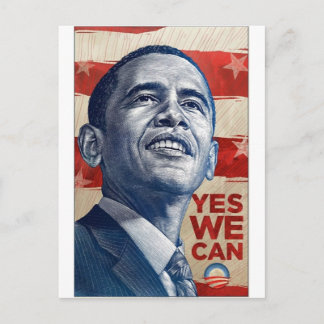 Postal Barack Obama Sí Podemos